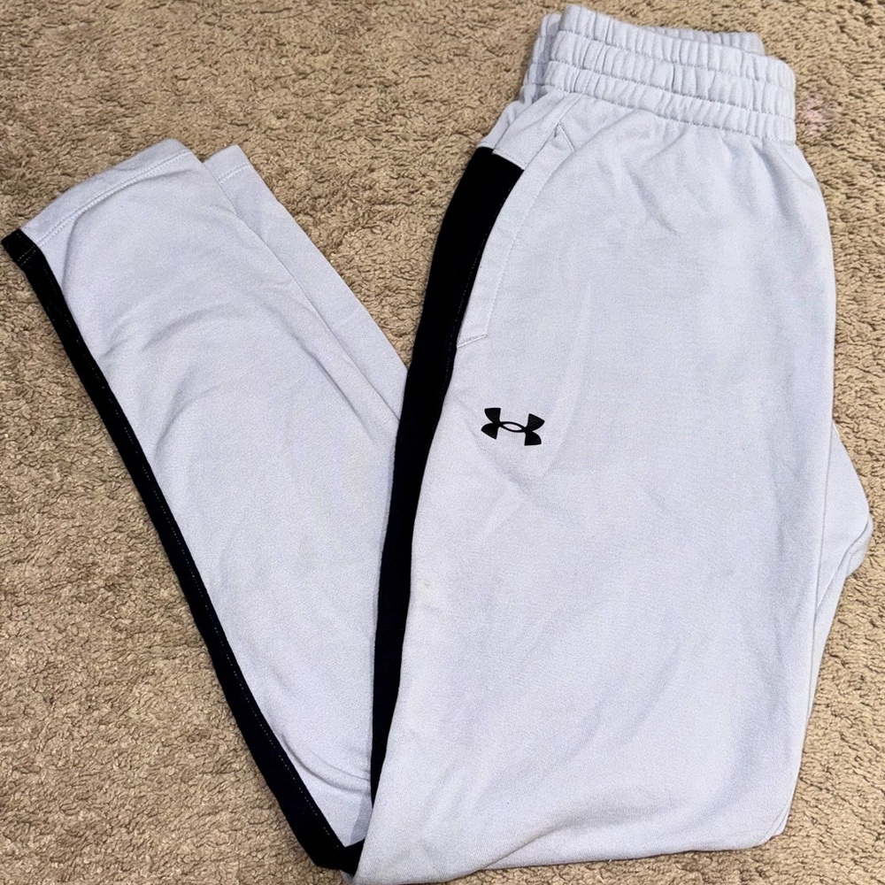 Under Armour Gray/Black Athletic Joggers